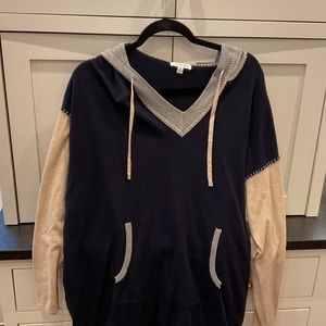 Navy blue sweater by Johnny Was